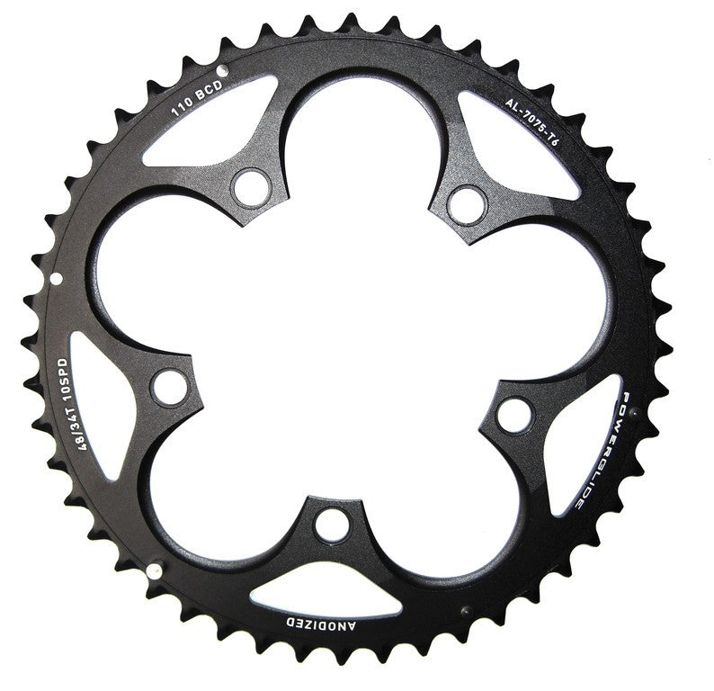 Corona Truvativ Road 48 d. 11.6215.197.090 alluminio nero