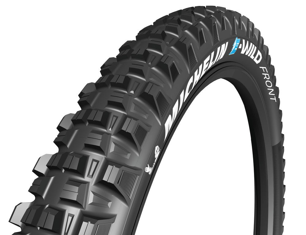 Abgedeckt. Michelin E-Wild Frontreifen, faltbar. 27,5" 27,5x2,80 71-584 ne TLR GUM-X Tri-