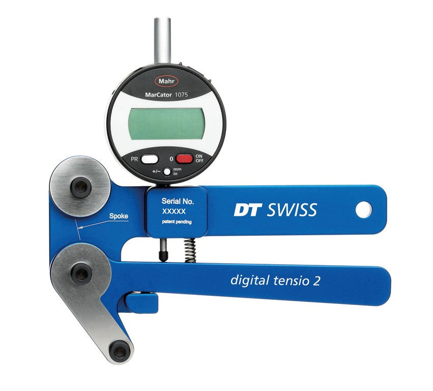 DTSwiss Blue Digitales Speichenspannungsmessgerät, 0,01 Zoll/12,5 mm
