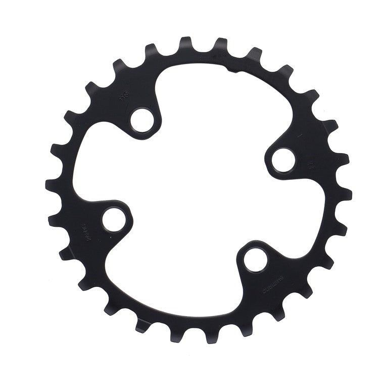 Shimano Deore 26 Kettenblatt, 64 mm Durchmesser, 26 Zähne, Stahl, schwarz, 2x11-fach