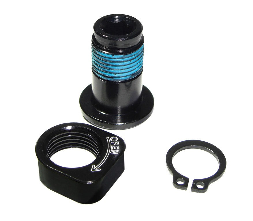 Horstlink ASTRO Schraubensatz, schwarz 2014, 1x Schraube mit Platte + E-Clip