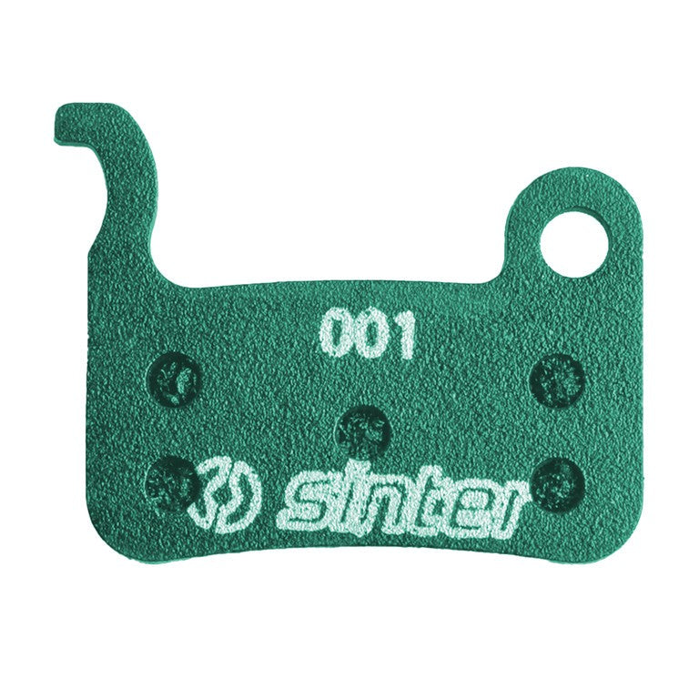 Past. fr. disc. Sinter 001 Shimano A organica, MTB Race, verde, UDV=1 paio