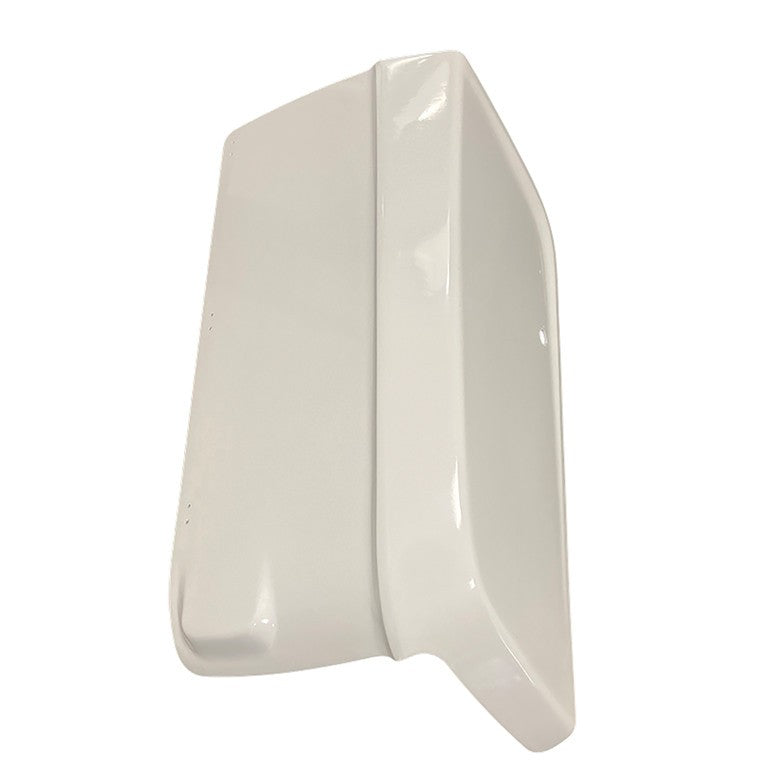 Coperchio p. box trasp. Babboe Trike XL bianco, materiale composito