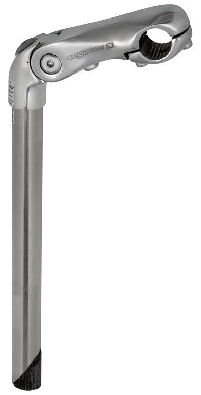 Att. man. Ergotec Kobra Vario Tube/25,4 300/110mm, Ø 25,4mm, -10/+50°, arg