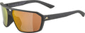 Alpina Swift Sportbrille, schwarz, goldverspiegelte Gläser, Kat. 3