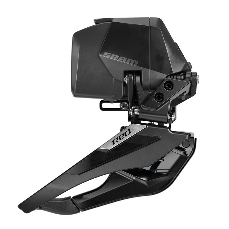 Umwerfer SRAM Red AXS E1 Anlötversion, 61-66°, 2x12, Rd/Yaw, schwarz
