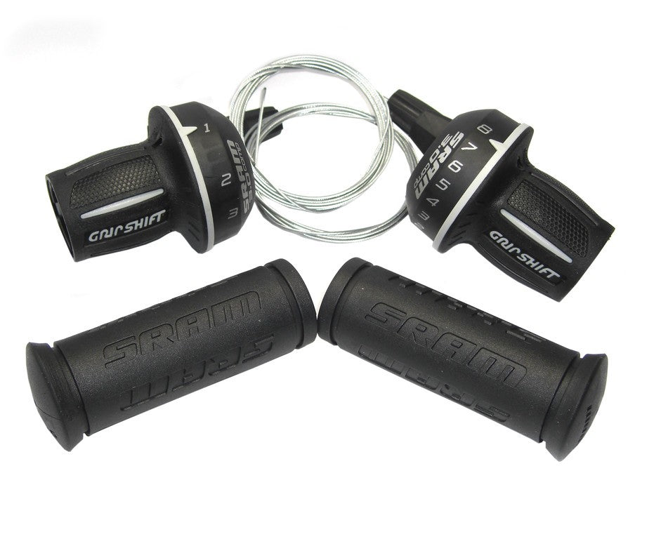 Set cambio twist SRAM 3.0 Comp Micro Front 1:1, 3x8vel, nero