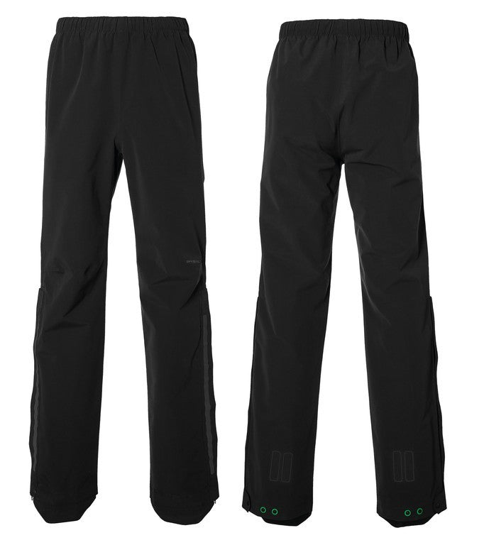 Pantaloni antipioggia Basil Mosse jet black, t. XL, uomo