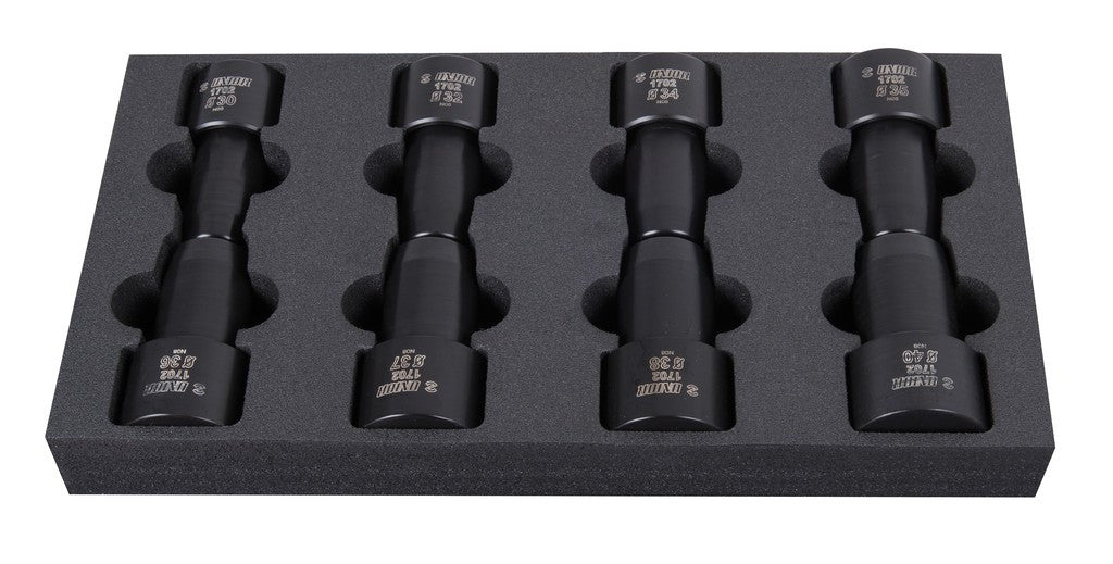 UniorFork Dichtungsmontage-Werkzeugsatz 30, 32, 34, 35, 36, 37, 38, 40 mm, 1702-SET