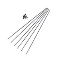 Kit raggi DT Swiss XMC1200 Spl.27,5/30 dal MY 20, RA + RP, nero