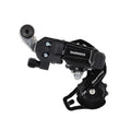 Deragl. post. Shimano Tourney RDTY200 6/7 fach, mont. diretto, gabbia corta