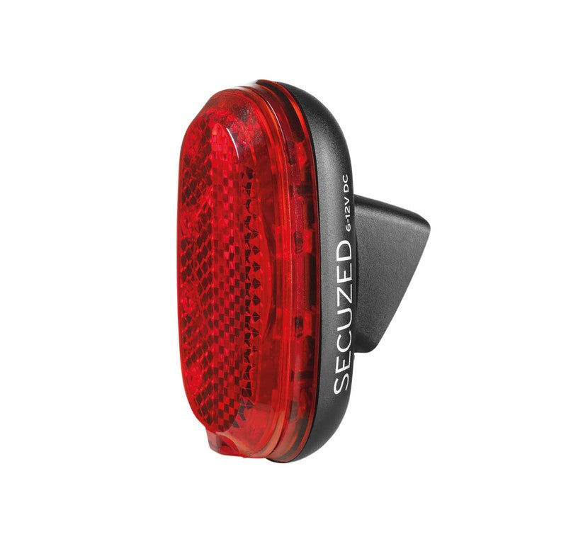 LED-Rücklicht mit Dynamo von B&amp;M Secuzed, Kotflügelhalterung