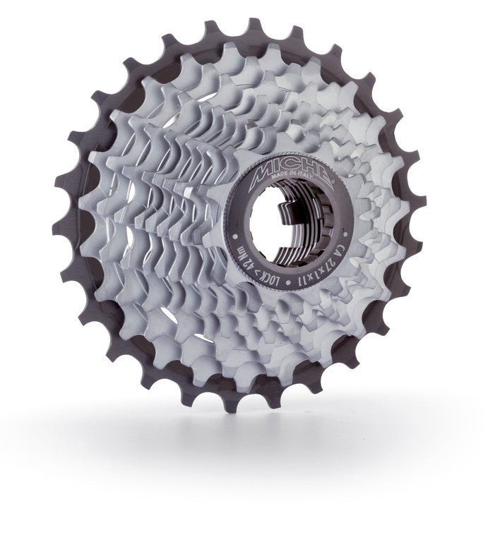 Miche Light Primato 11-fach 14-25t 14-25t 11-fach Ritzelsatz mit Campagnolo-Kupplung, silber