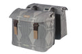 Borsa doppia Basil Elegance chateau taupe, 40x38x16cm, 40-49l
