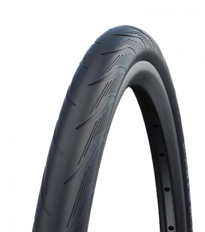 SCHWALBE SPICER PLUS 28x1.50 700x38C (40 - 622) negro reflex E-25 VERDE