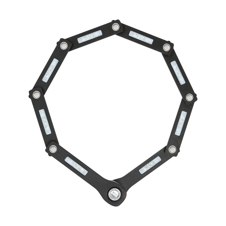 Axa Fold 80 Lite 80 cm Faltvorhängeschloss, Ø 5 mm, Schwarz