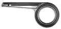 Protector de cadena de bocina para todos los modelos SL 23 de una sola ala hasta 46 dientes, plateado, para transmisión de buje.