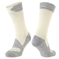 SealSkinz Raynham Socken, Creme/Grau, Größe M