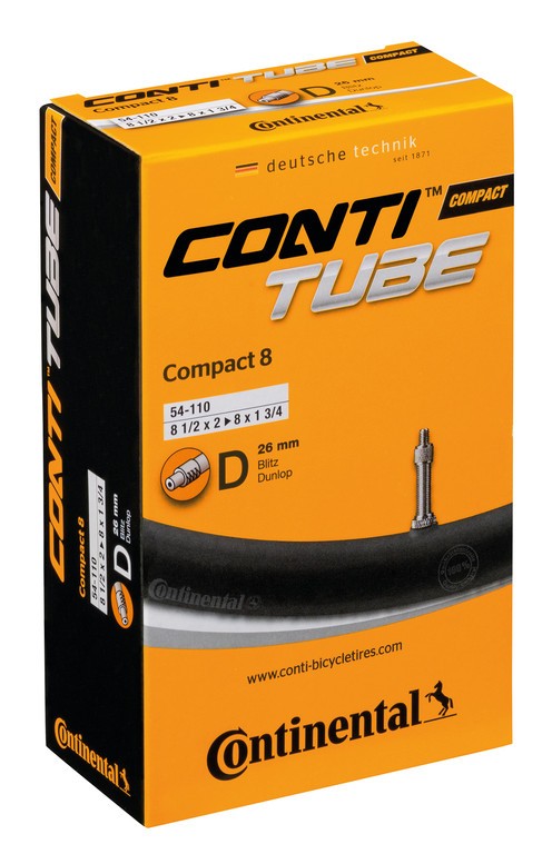 CONTINENTAL Camera d'aria Compact 8 8" 54-110 VD 26 mm