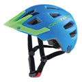 Cratoni Maxster Pro (Kinder) Fahrradhelm, Größe XS/S (46-51 cm), Mattblau/Grün