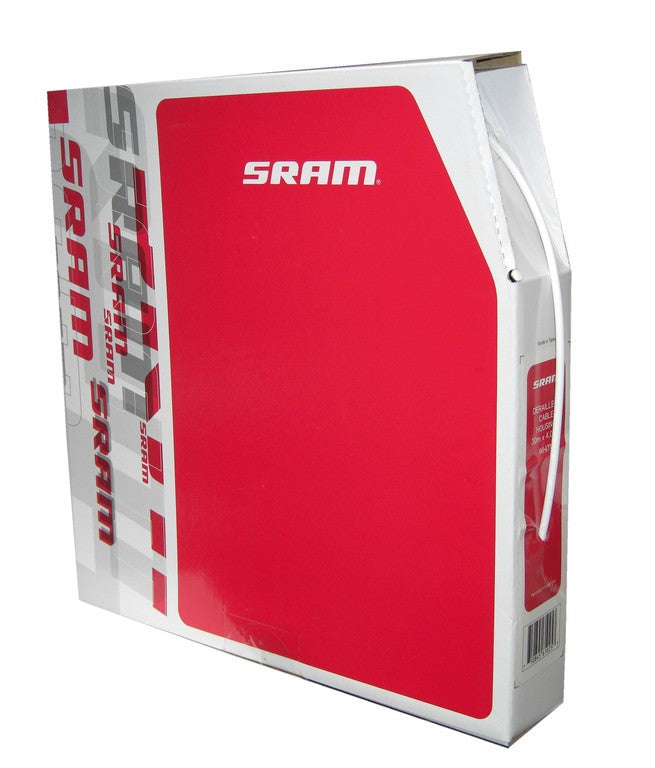 Cable de cambio externo SRAM PitStop, rollo de 30 m, Ø 4 mm, blanco