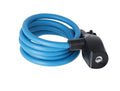 Candado de cable AXA Resolute 120/8, longitud 120 cm, Ø8 mm, azul petróleo