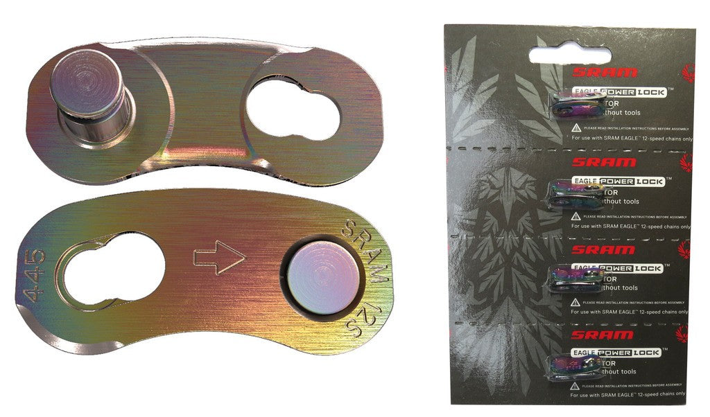 Maglia di chiusura SRAM Eagle set/4pz, Rainbow, 12vel, Power Lock