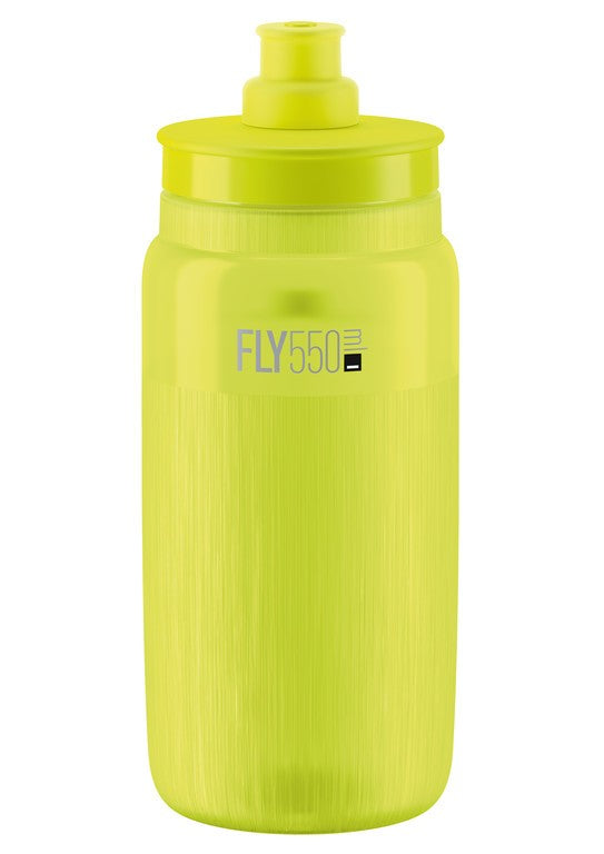Elite Fly Tex 550ml Wasserflasche, fluoreszierend gelb