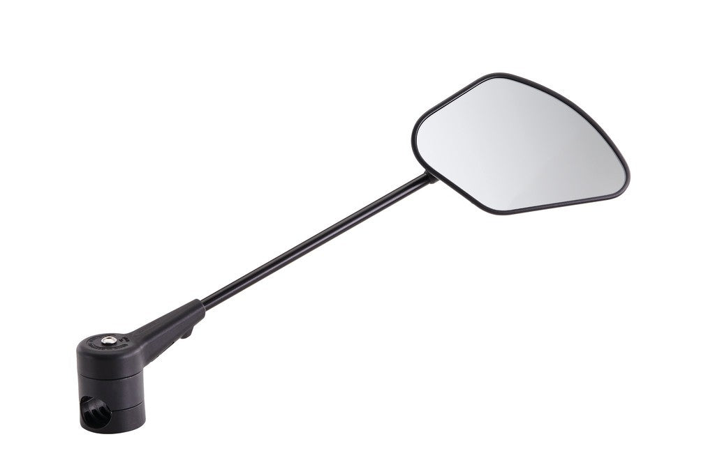 Specchio per bici Krampe KF Sport tipo D dx, fiss. esterno grande, nero 20°
