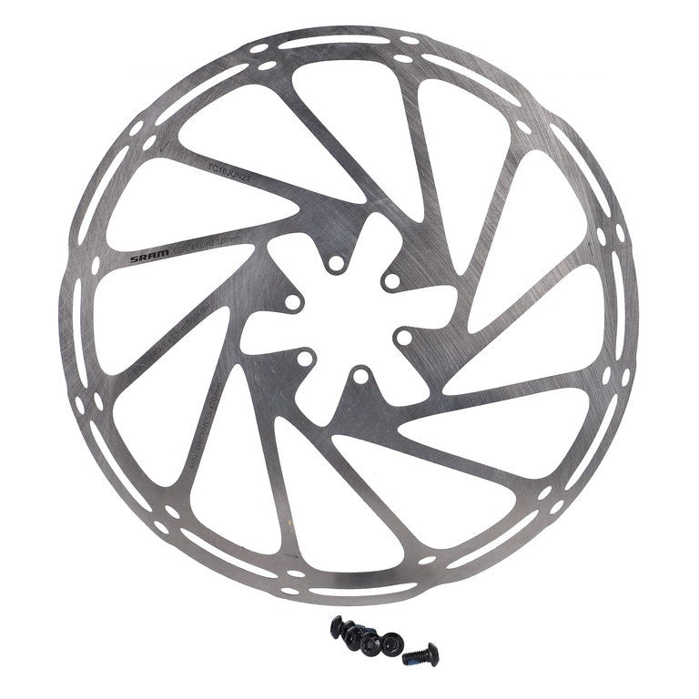 Disco de freno SRAM Rotor Centerline Ø220mm, gr, 6 agujeros, tornillos de acero