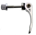 Tija de sillín de liberación rápida M 6x55, plata, aluminio