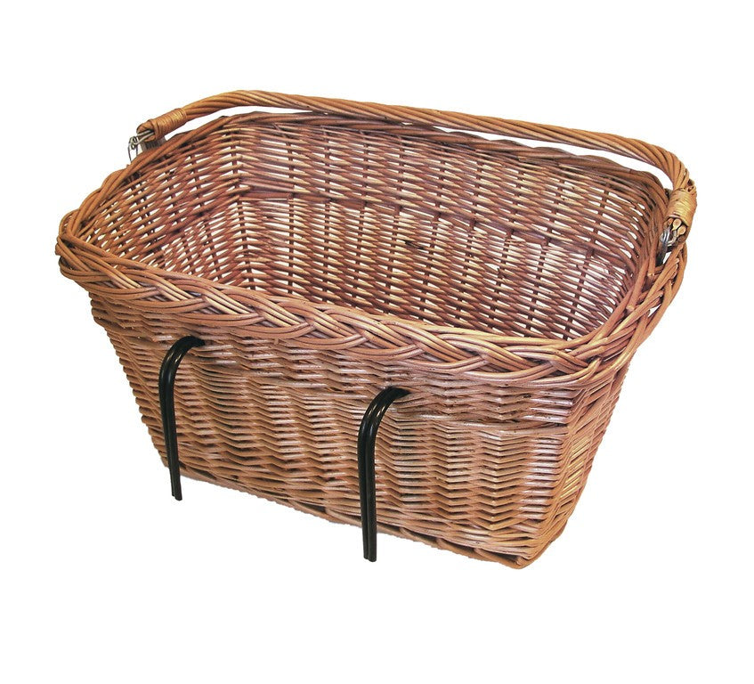 Cestino in vimini Basil Davos 33,5x48x25,5cm, natur, ma. larghe,vimini