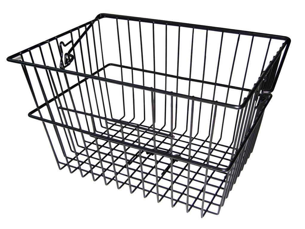 Heckkorb City 40x30x23,5cm, schwarz, extra hoch