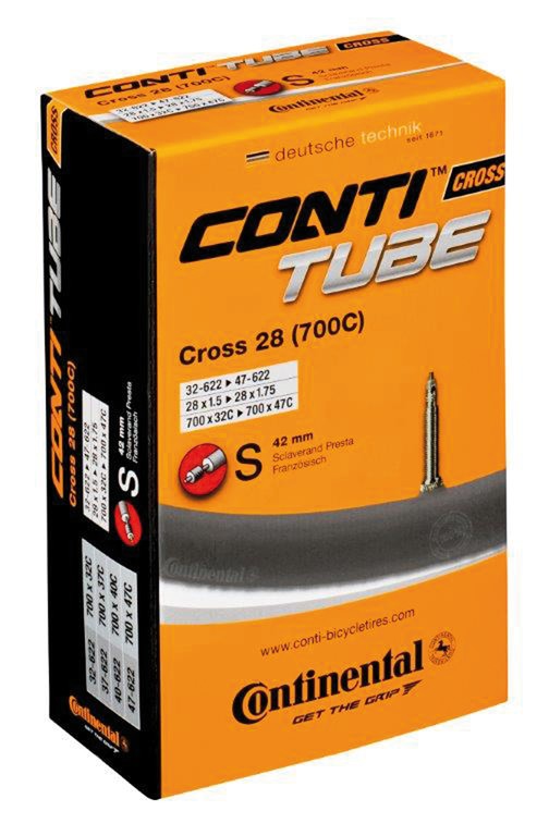 Cámara de aire Conti Cross 28 28" 700x32/47C 32/47-622 VP 42mm