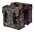 Bolsa doble Basil Wanderlust, color carbón, 36 x 14 x 41 cm, 35 l