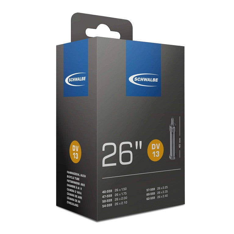 Cámara de aire Schwalbe VD 13 + película 26x1.50-2.50" 40/62-559 VD40mm