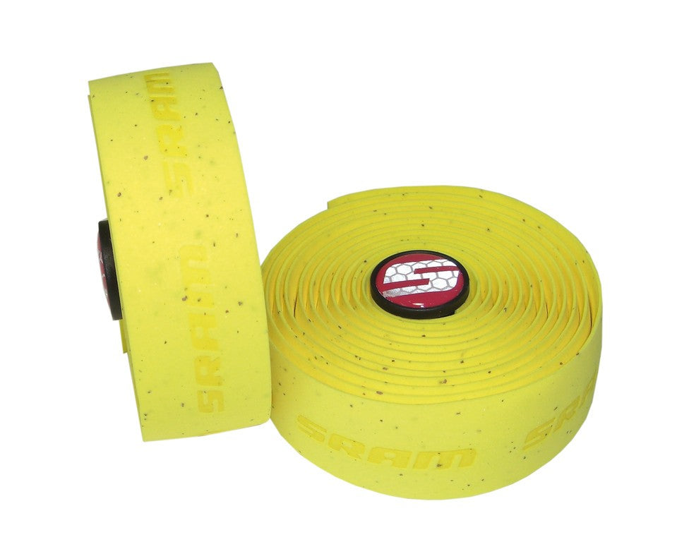Nastro manubrio SRAM SuperCork giallo, 30mm