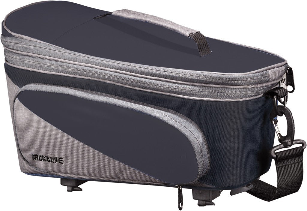 Bolsillos para sistema Racktime Talis Plus negro/gris, 38 x 25/31 x 26 cm, 8-15 l, 920 g