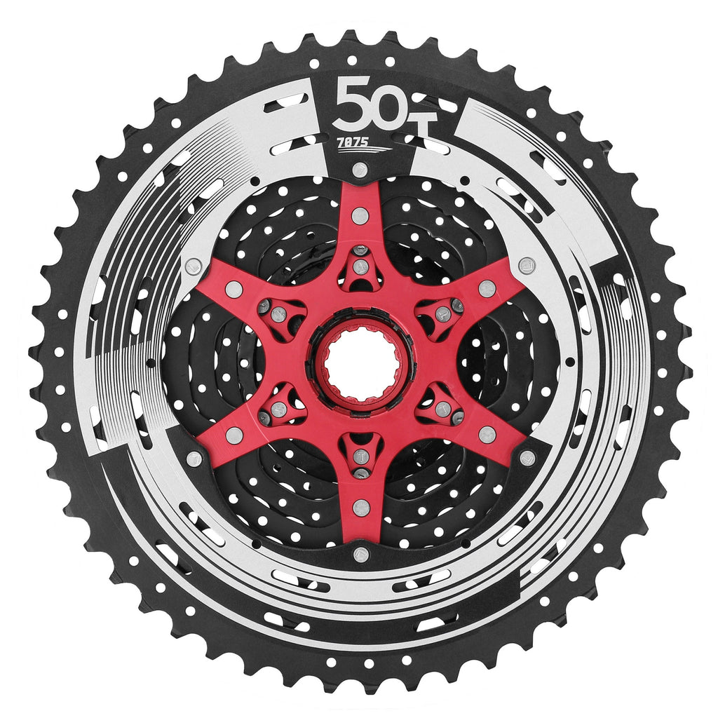 Juego de piñones SunRace CSMZ90 de 12 velocidades, 11-50T, completo con calce/SRAM, n.º