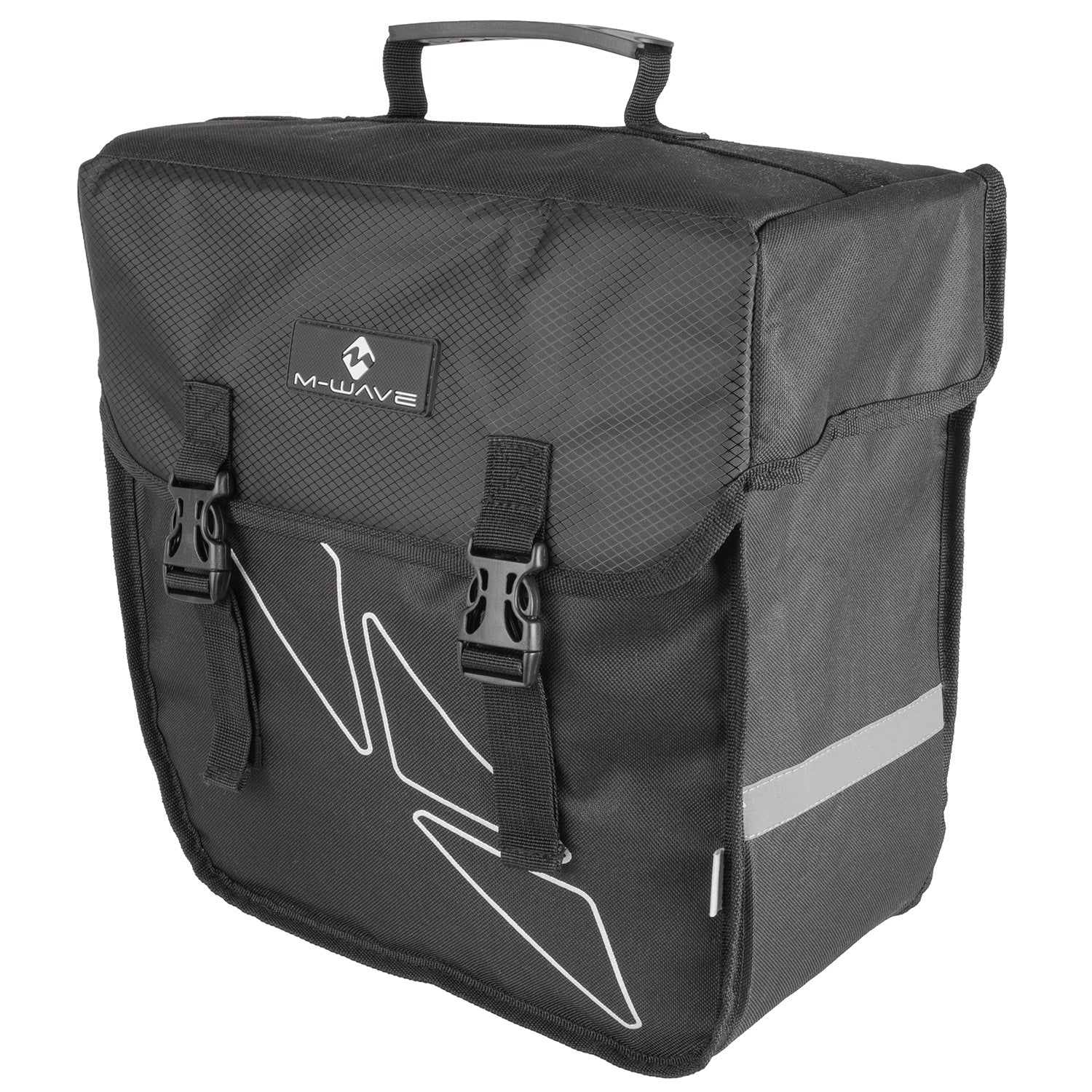 M-WAVE rear carrier single bag AMSTERDAM SINGLE LEFT