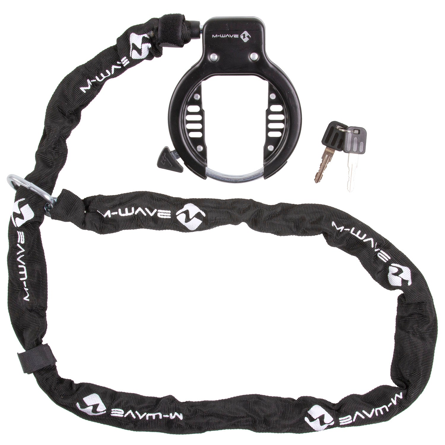 M-WAVE Lucchetto telaio con catena Ringchain