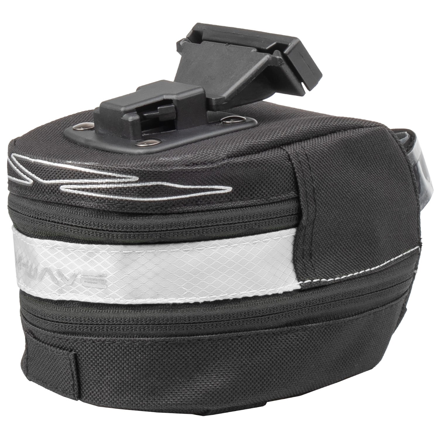 M-WAVE clip-on saddle bag white