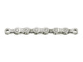 Cadena para bicicleta eléctrica SunRace de 1/2" x 11/128", 138 eslabones, 9 velocidades, color plata