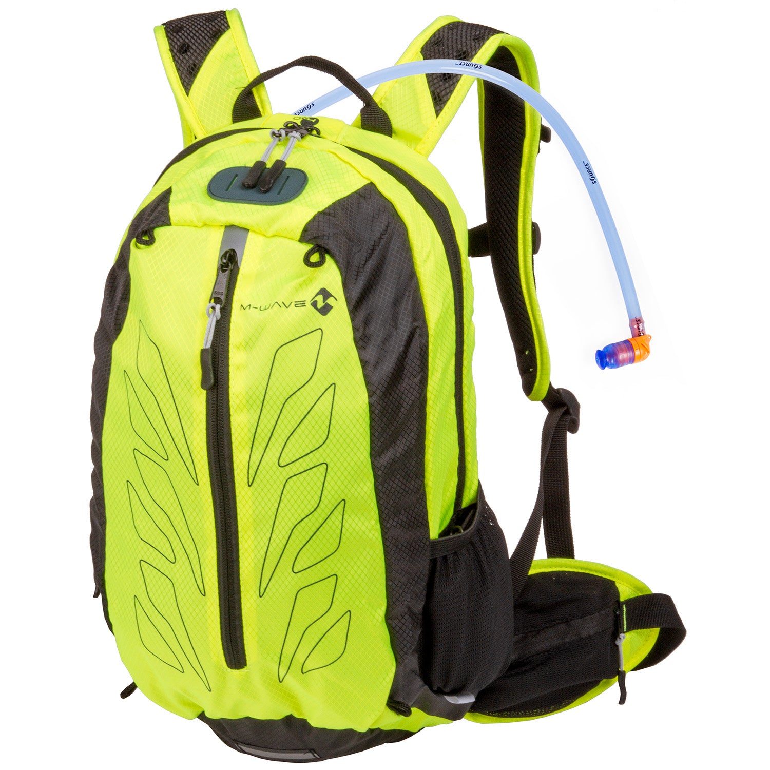 M-WAVE backpack Rough Ride neon yellow