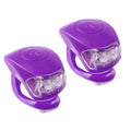 M-WAVE Mini LED-silicone-light set purple