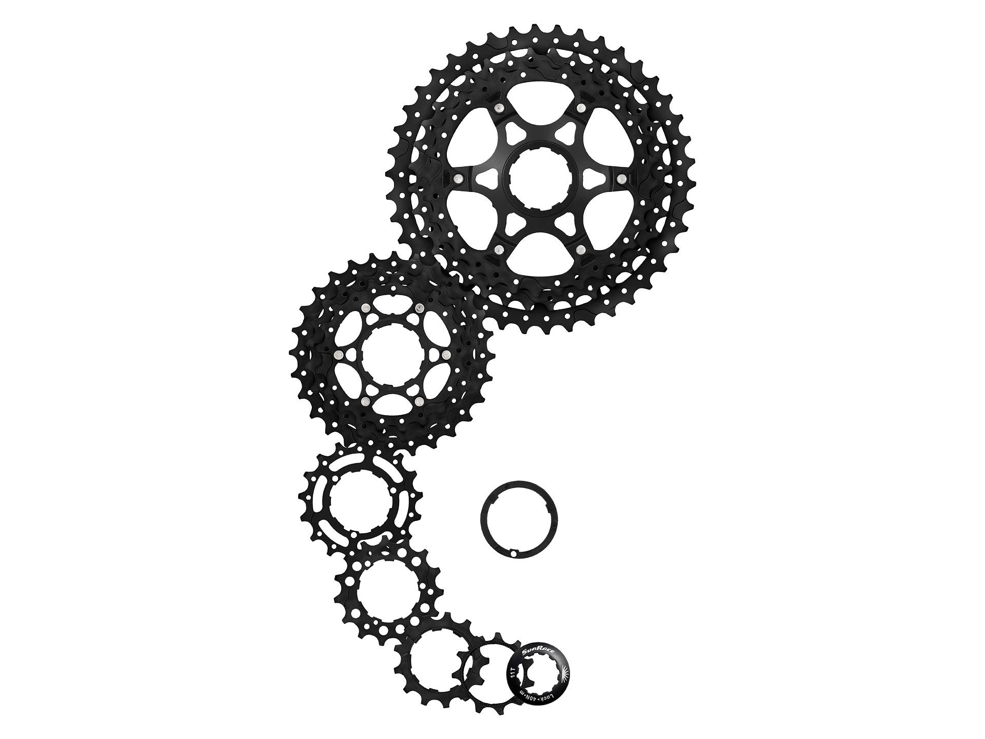 Cassette SunRace CSMS3 de 10 velocidades y 11-42 dientes, compatible con Shimano, n.º