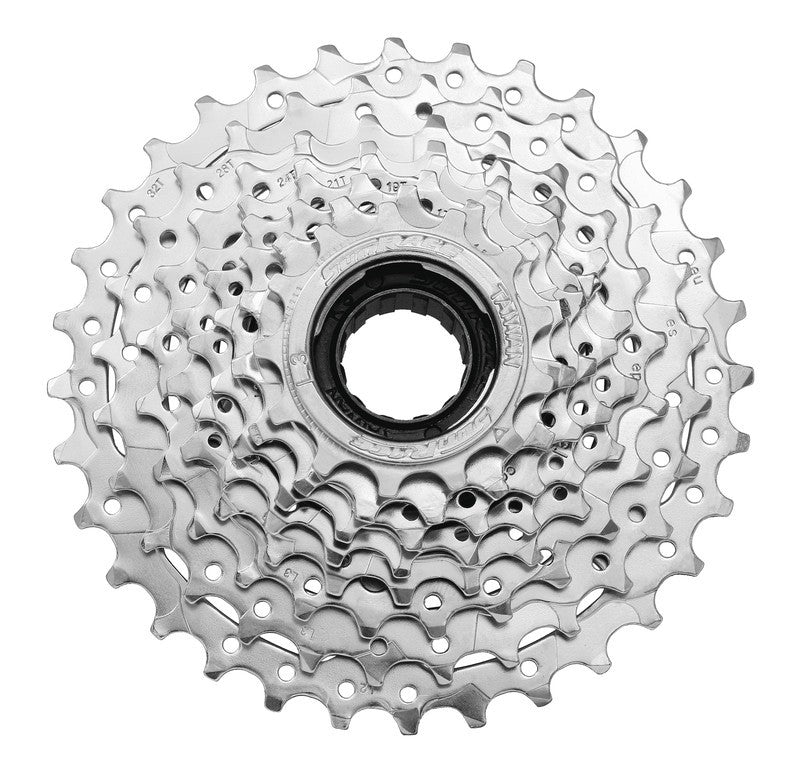 SunRace MFE60 8-Gang-Ritzel, 13-32 Zähne, verchromt