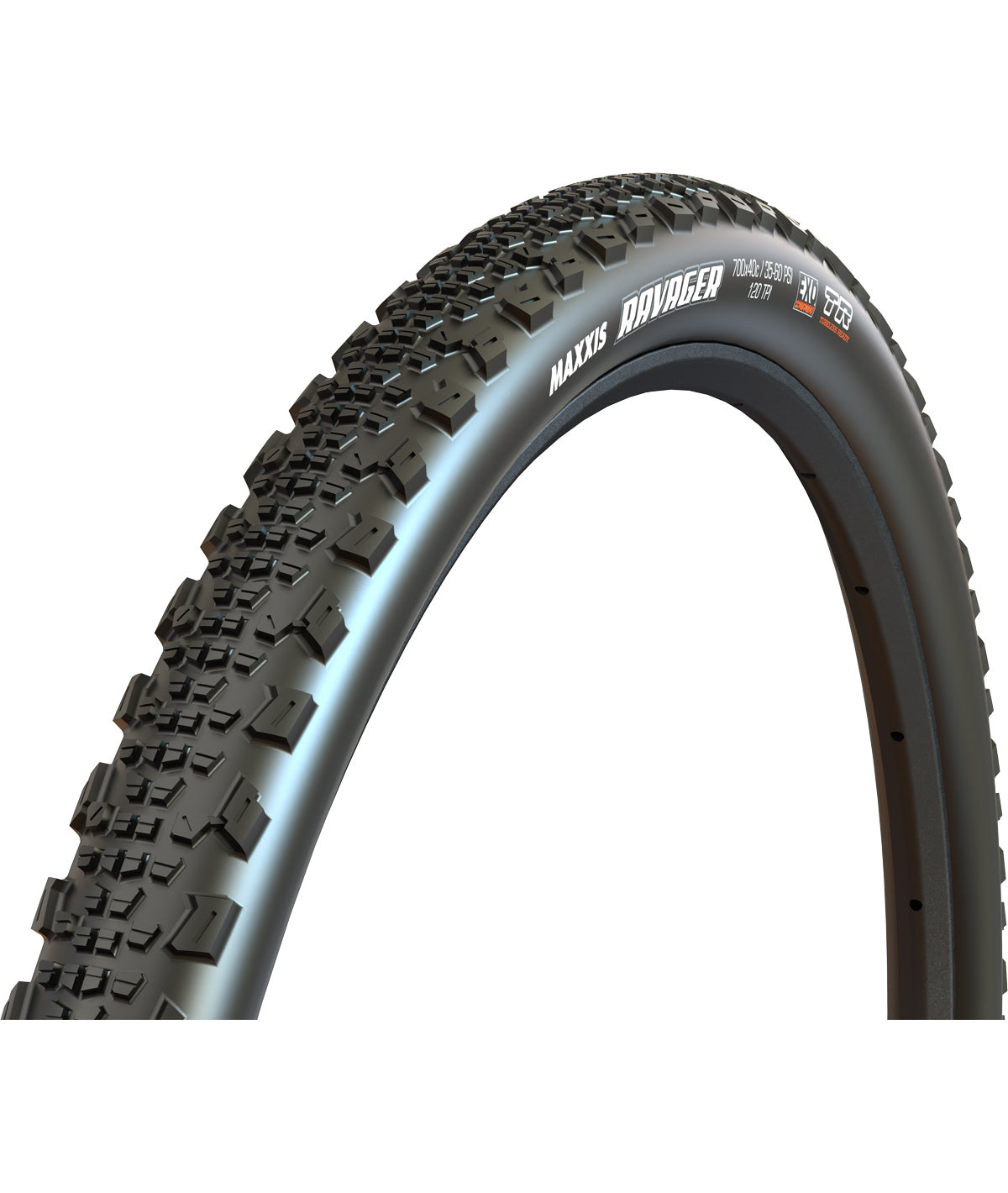 MAXXIS RAVAGER 700X50c TLR negro 60TPI