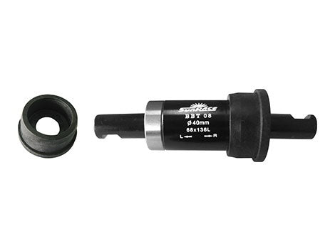 SUNRACE BBT08 - 68/35/136mm da riparazione non filettato - acciaio, PUSH-IN