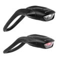 M-WAVE Mini LED Set COBRA 1 Set = 1x white LED/colored housing + 1 red LED/color